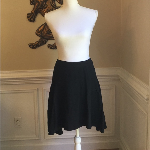 A.L.C. Dresses & Skirts - ALC Black Soft Drape Skater Skirt NWT Sz.0